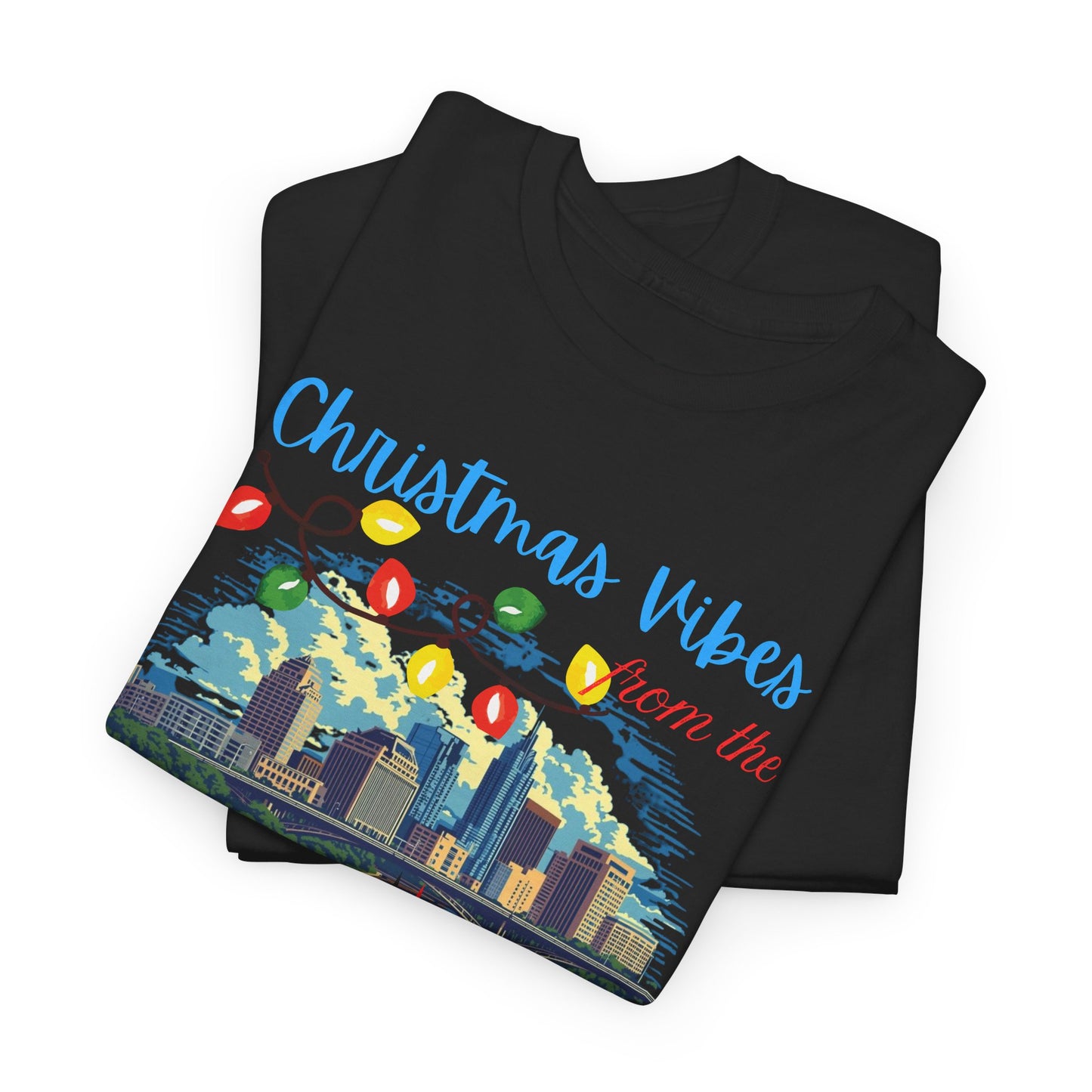Christmas Vibes River City Tee GILDAN 5000