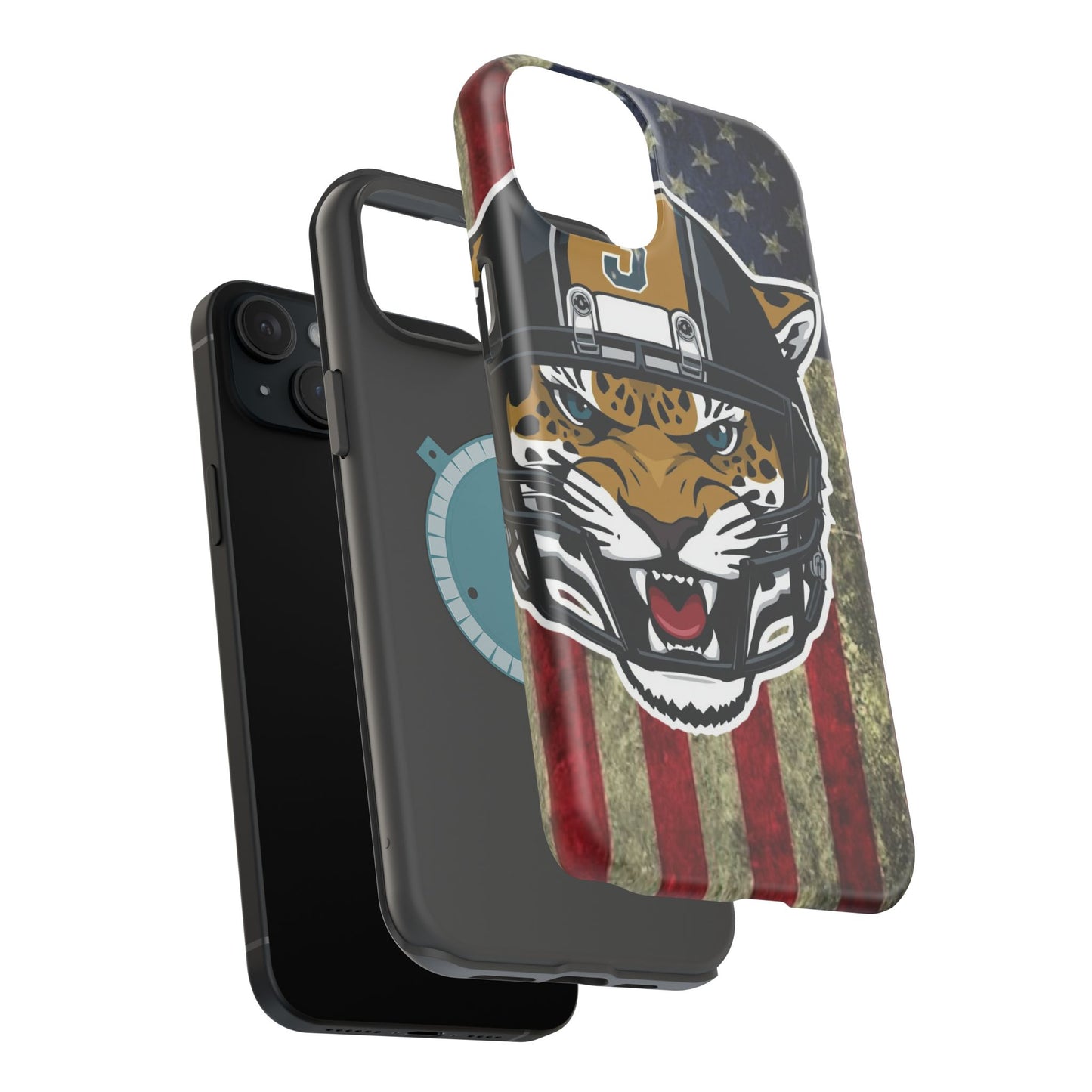 Bold Sports Phone Case, Magnetic Impact-Resistant Case, Football Lover Gift, Team Spirit Accessory, Patriotic Phone Cover, Durable [...]