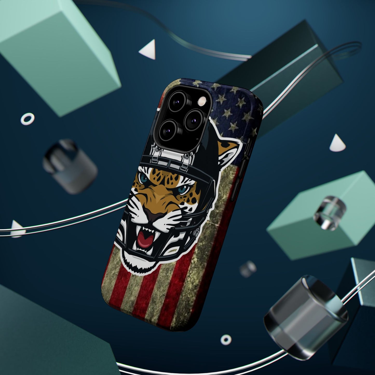 Bold Sports Phone Case, Magnetic Impact-Resistant Case, Football Lover Gift, Team Spirit Accessory, Patriotic Phone Cover, Durable [...]