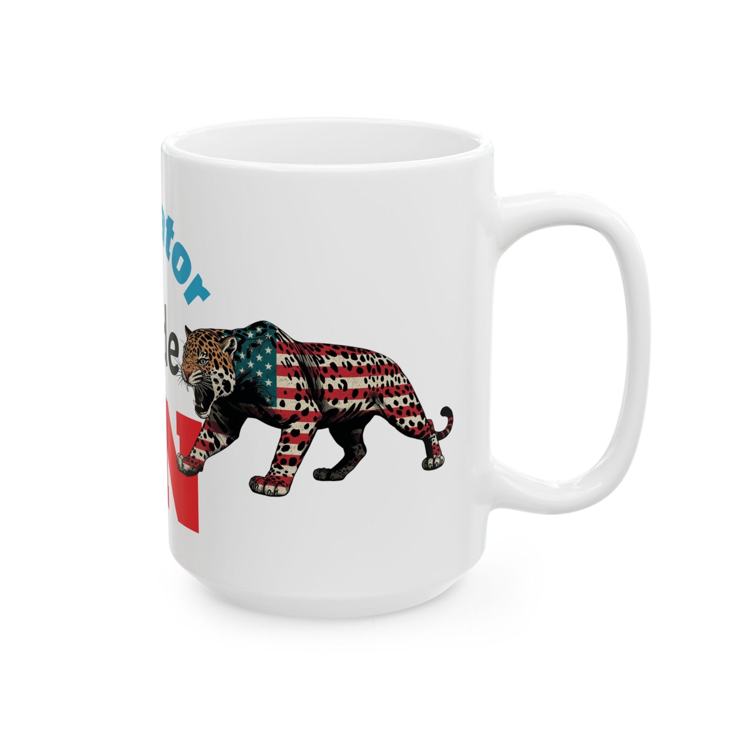 Predator Mode ON Ceramic Mug | Funny Gift for Gamers, Coffee Lovers, Predator Fans | Unique Kitchen Decor, Birthday or Holiday Present