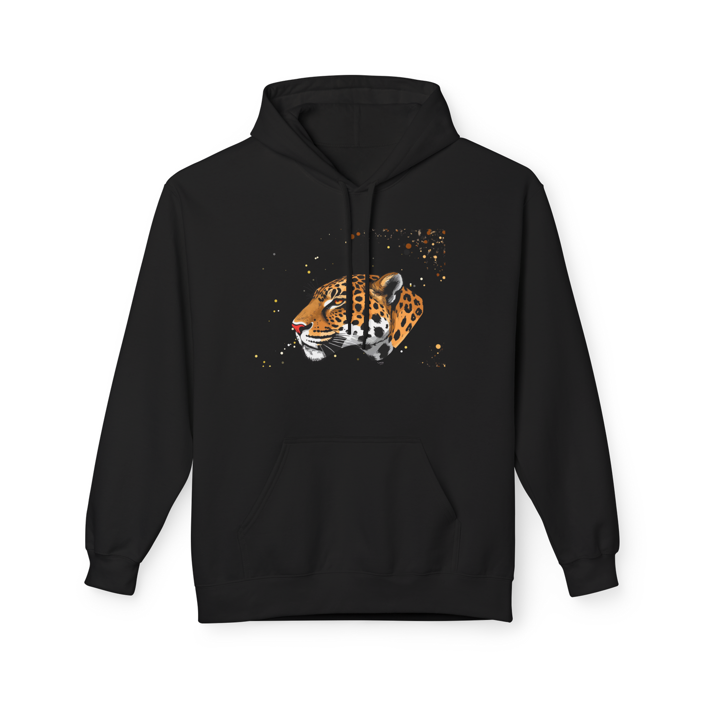 Wildlife-Inspired Gamer Hoodie - Unisex Soft Fleece Sweatshirt, Cat Lover Gift, Video Game Style, Cozy Apparel, Unique Hoodie