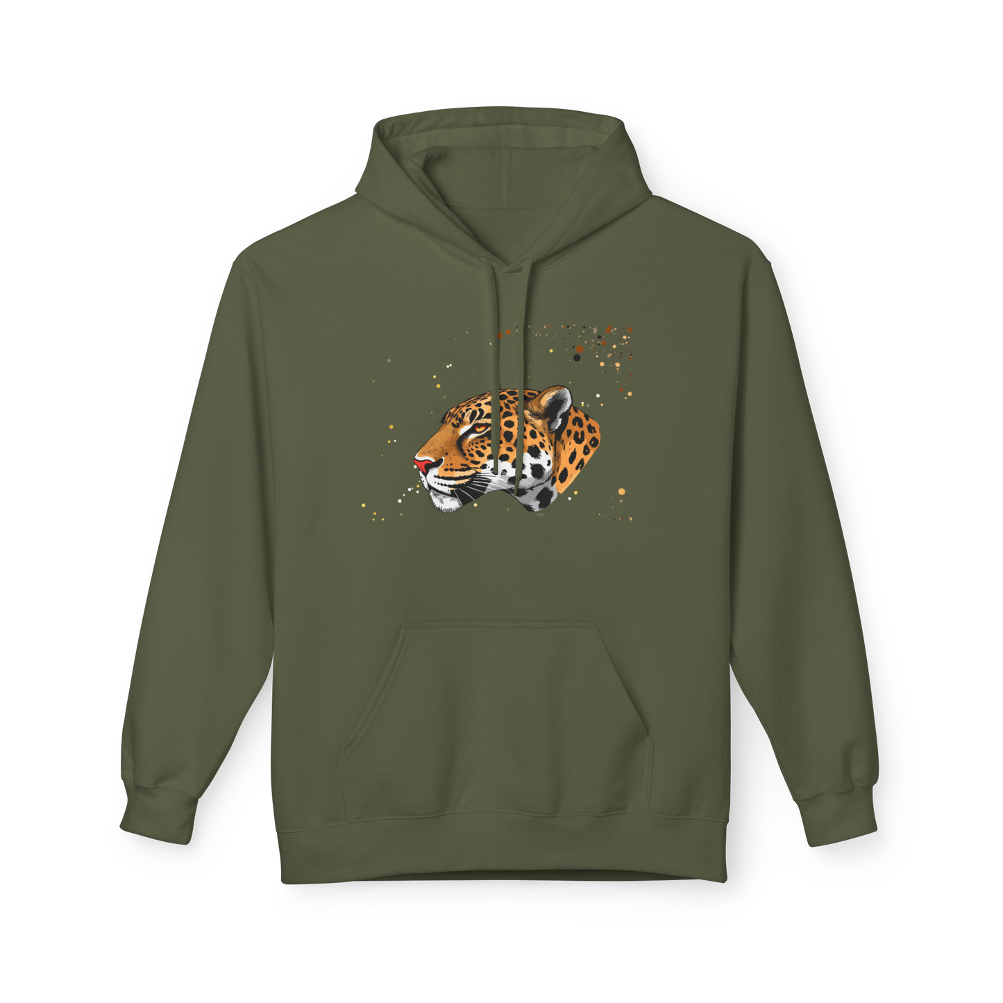 Wildlife-Inspired Gamer Hoodie - Unisex Soft Fleece Sweatshirt, Cat Lover Gift, Video Game Style, Cozy Apparel, Unique Hoodie